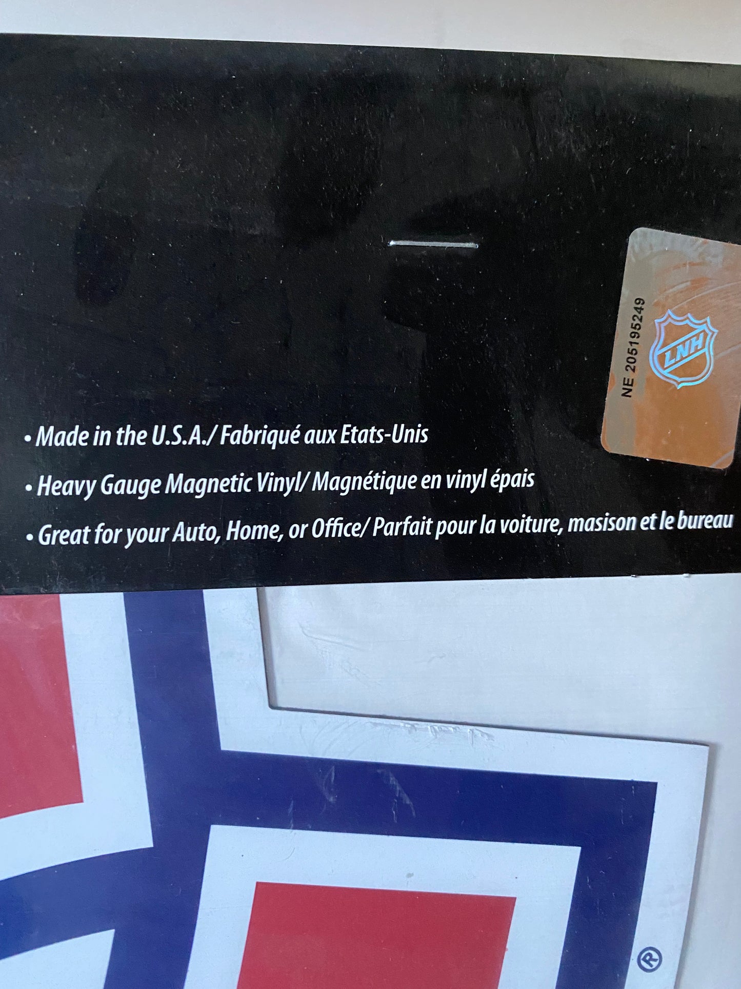 COLORADO AVALANCHE CAR MAGNET