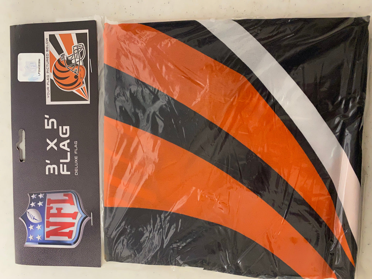 CINCINNATI BENGALS 3’ x 5 ‘ FLAG