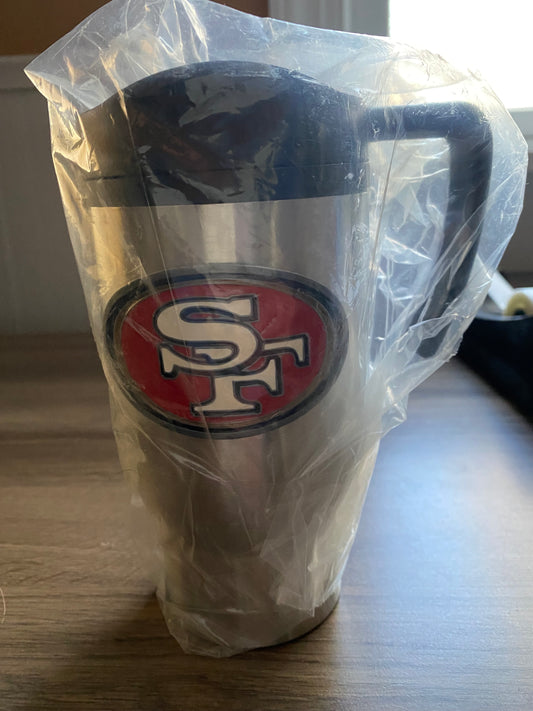 SAN FRANCISCO 49ERS HOT AND COLD TRAVEL MUG