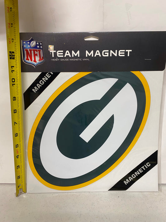 GREEN BAY PACKERS LOGO BIG MAGNET