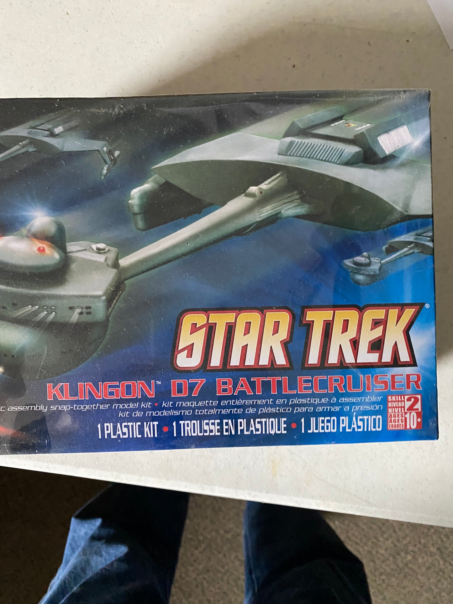 STAR TREK KLINGON 07 BATTLECRUISER MODEL KIT