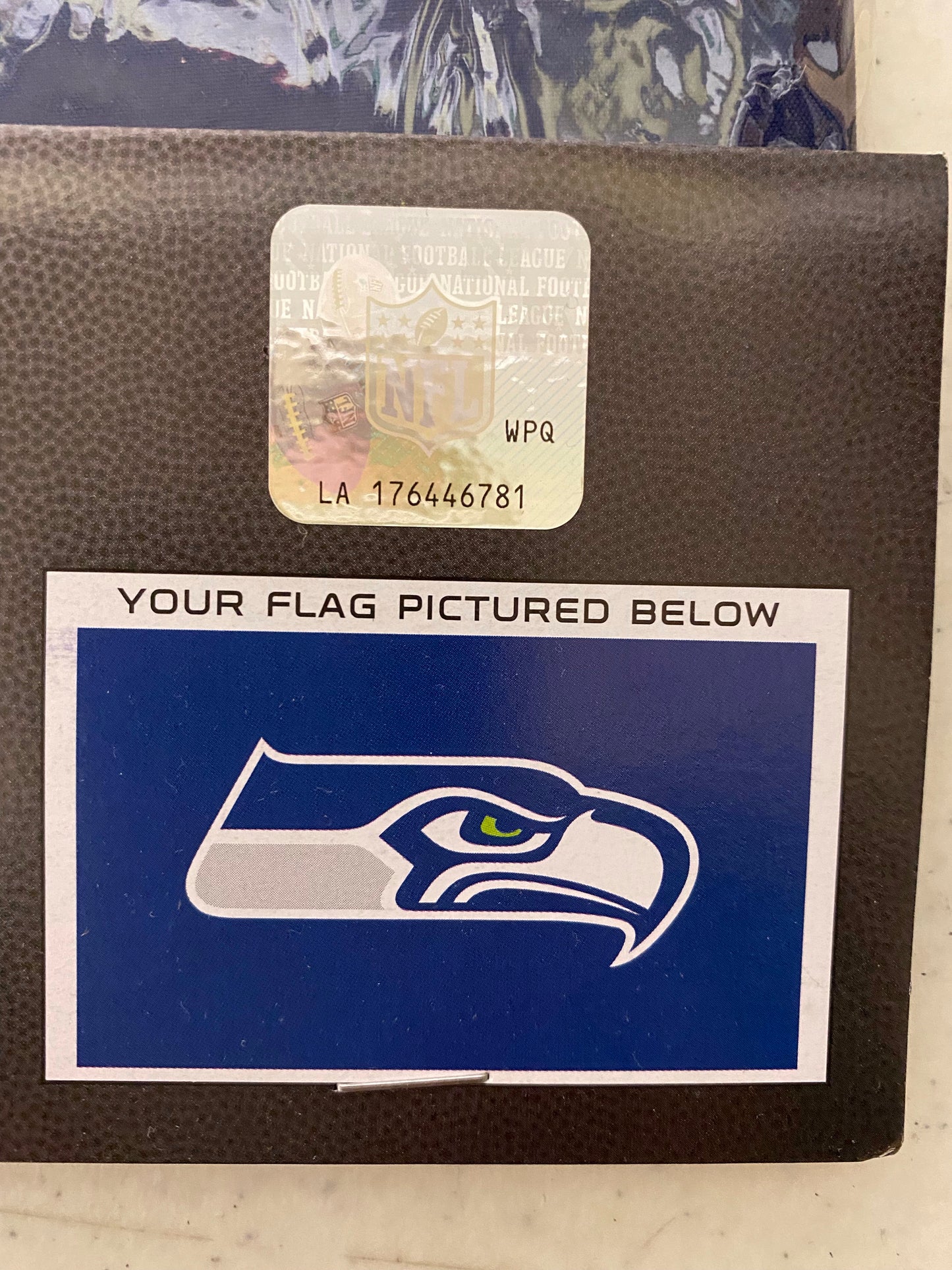 SEATTLE SEAHAWKS “LOGO “ FLAG