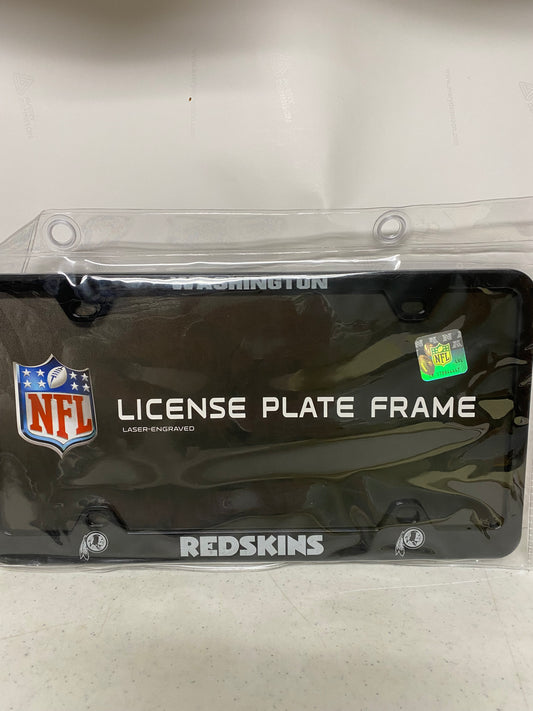 WASHINGTON REDSKINS LICENSE PLATE FRAME