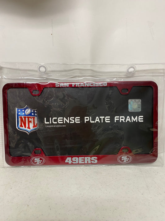 SAN FRANCISCO 49ERS LICENSE PLATE FRAME