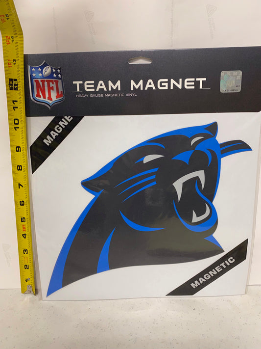 CAROLINA PANTHERS LARGE CAR MAGNET