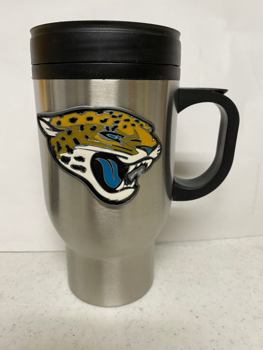 JACKSONVILLE JAGUARS HOT AND COLD TRAVEL MUG