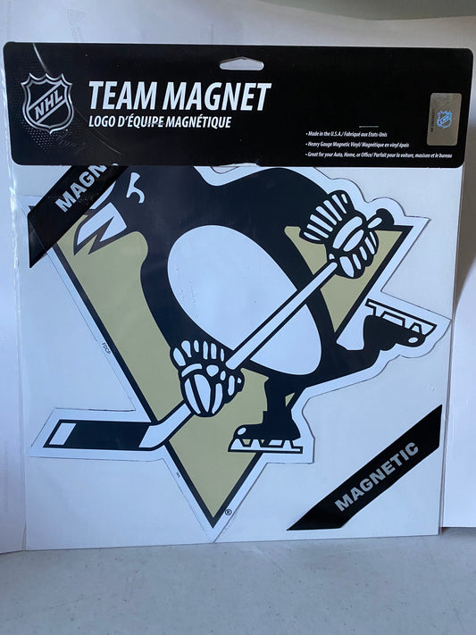 PITTSBURGH PENGUINS CAR MAGNET