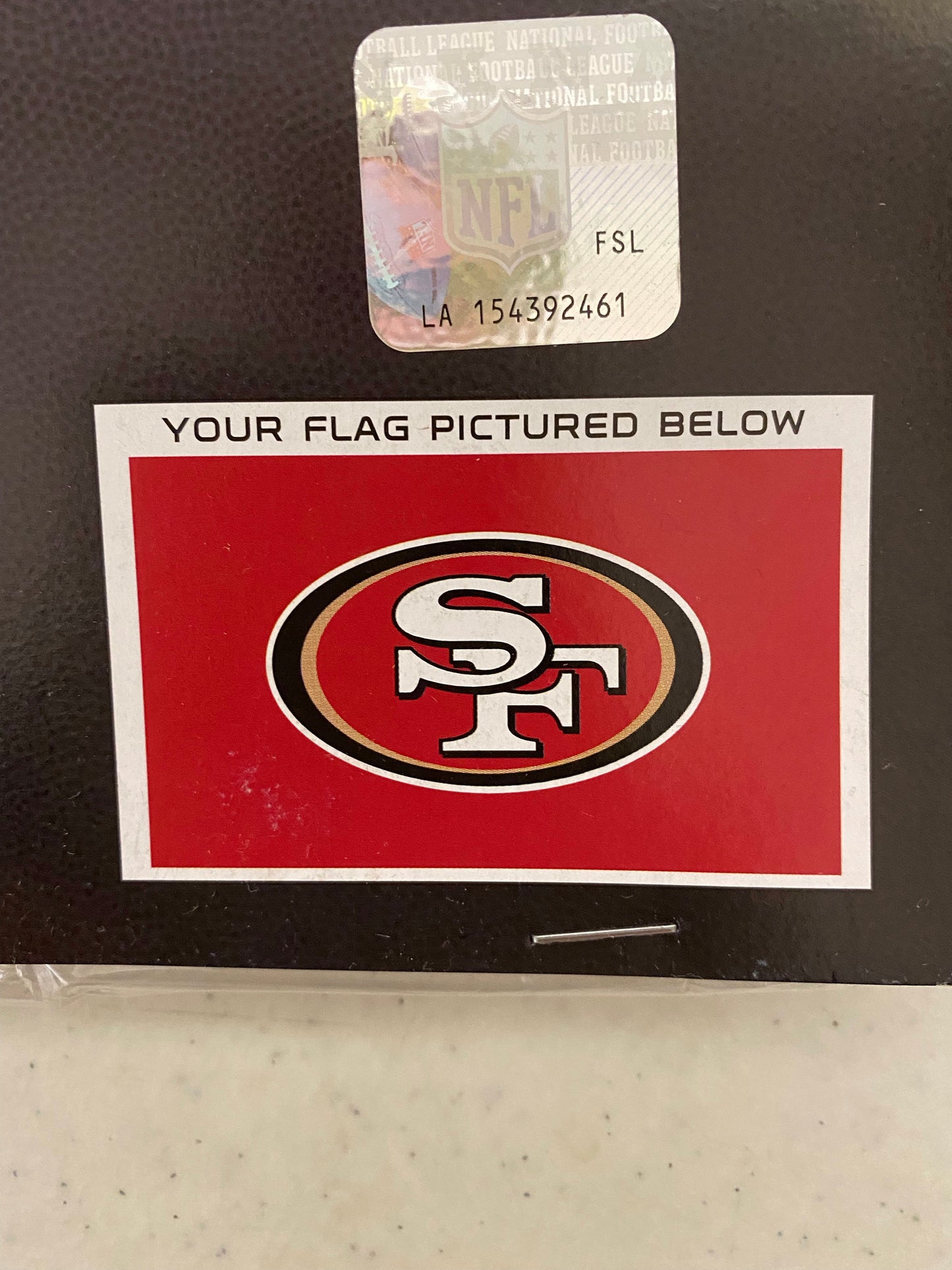 SAN FRANCISCO 49ERS “LOGO FLAG”