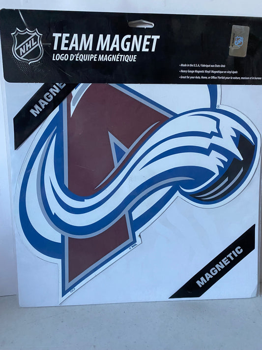 COLORADO AVALANCHE CAR MAGNET