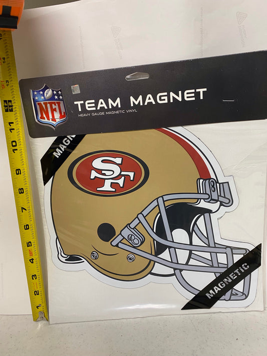 SAN FRANCISCO 49ERS BIG HELMET MAGNET