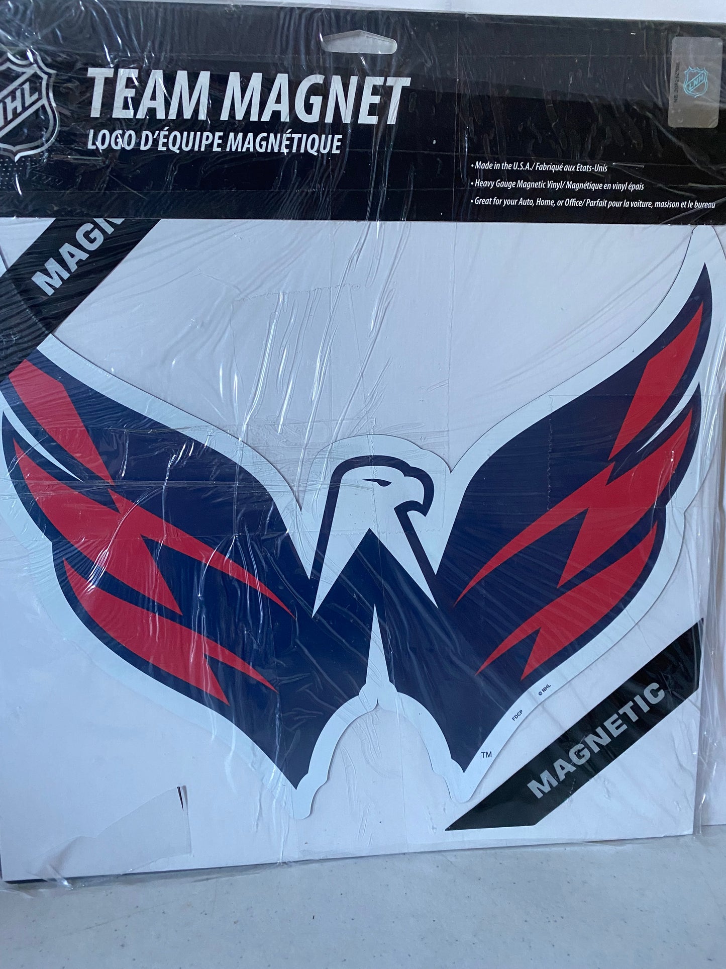 WASHINGTON CAPITALS CAR MAGNET