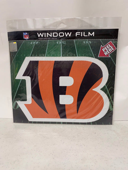 CINCINNATI BENGALS WINDOW FILM