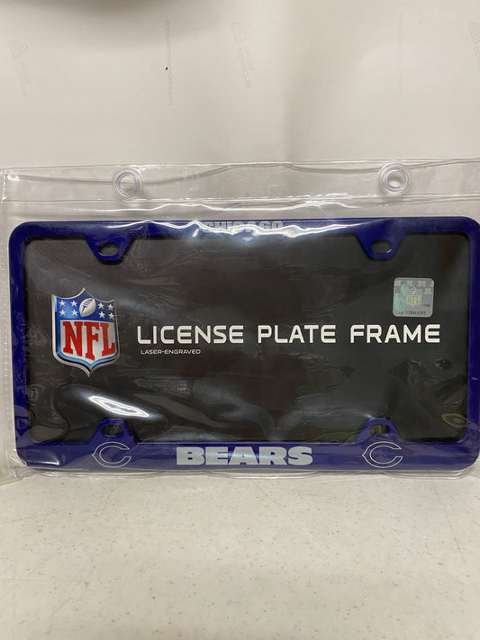 CHICAGO BEARS LICENSE PLATE FRAME