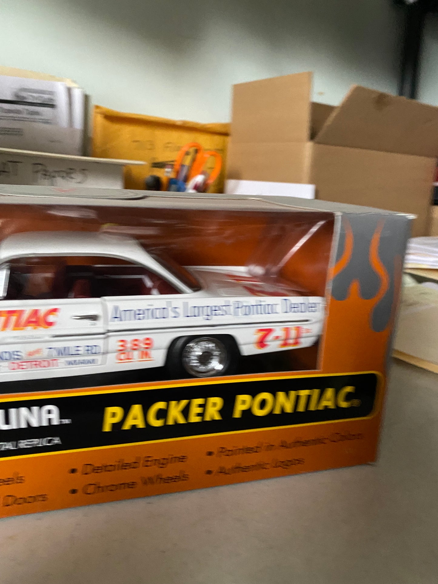 1961 CATALINA PACKER PONTIAC DIECAST