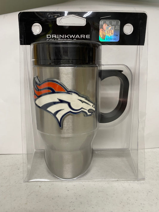 DENVER BRONCOS HOT AND COLD TRAVEL MUG