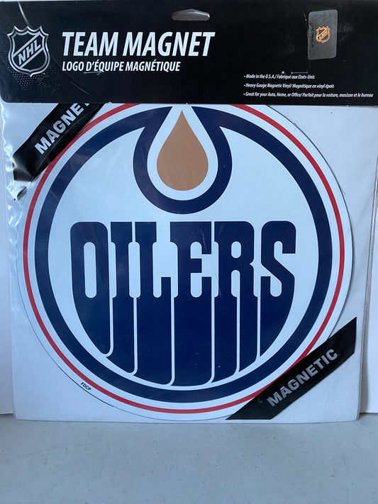 EDMONTON OILERS CAR MAGNET