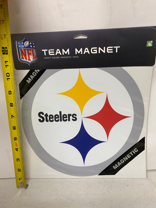 PITTSBURGH STEELERS LOGO BIG MAGNET