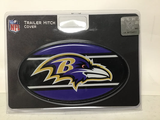 BALTIMORE RAVENS TRAILER HITCH COVER