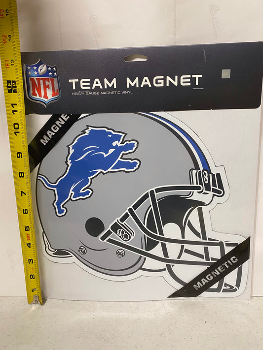 DETROIT LIONS HELMET BIG MAGNET