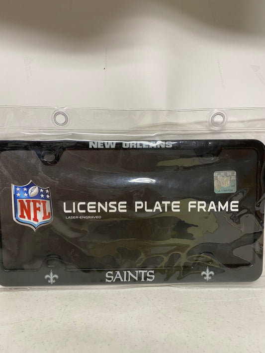 NEW ORLEANS SAINTS LICENSE PLATE FRAME