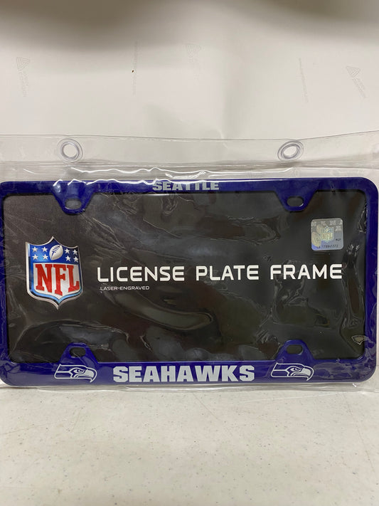 SEATTLE SEAHAWKS LICENSE PLATE FRAME